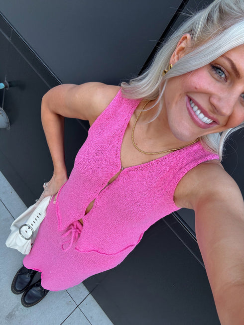 Think Pink Knit Set